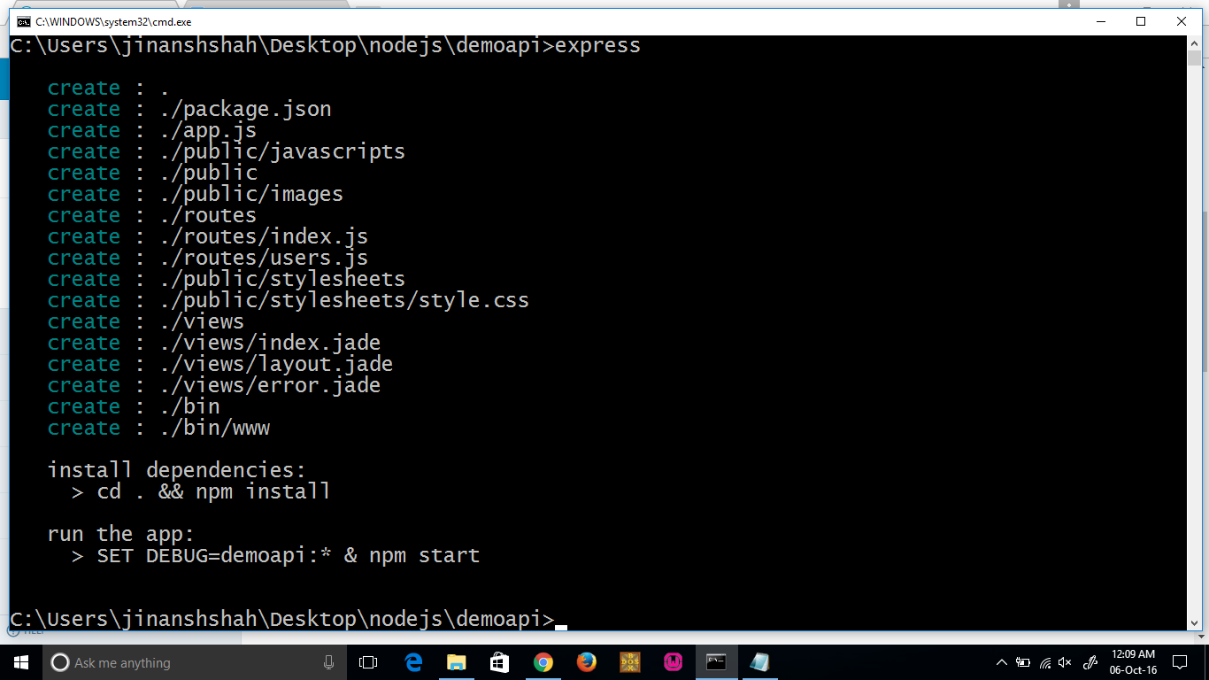 Node js npm install. Node js Express API. Node js cmd orqali ornatish.